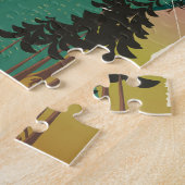 Moraine meer Canada Legpuzzel (Zijkant)