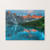 Moraine-meer Legpuzzel (Horizontaal)