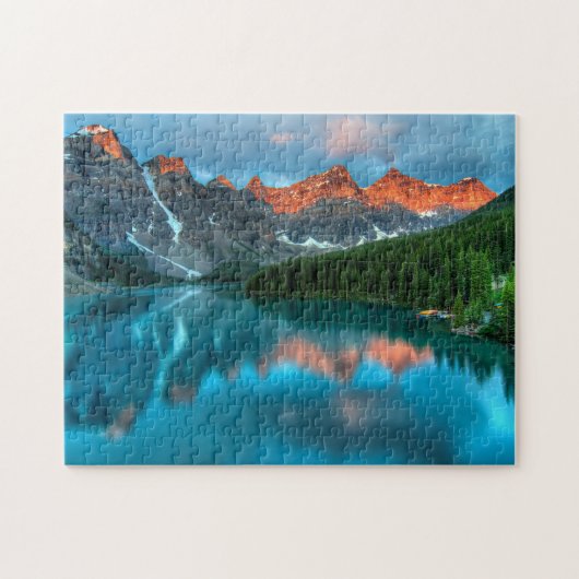 Moraine-meer Legpuzzel (Horizontaal)
