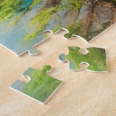 Moraïnemeer en de vallei van de Tien Peaks Legpuzzel (Zijkant)
