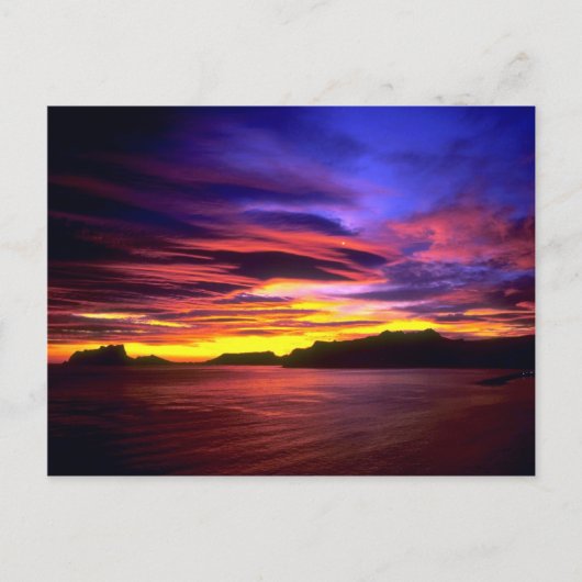 Moraira Harbour, Costa Blanca, Spanje Briefkaart (Voorkant)