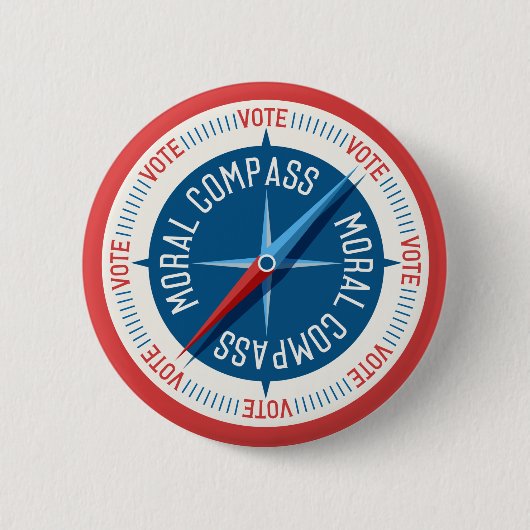 Moral Compass Button (Voorkant)