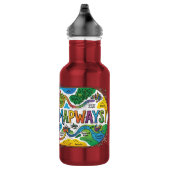 Moral Mapways T-shirt Waterfles (Rechts)