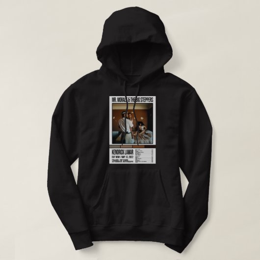 Morale &amp; de Big Steppers Kendrick Lamar Cla Hoodie (Design voorkant)