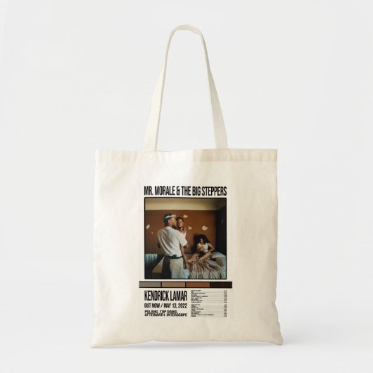 Morale &amp; de Big Steppers Kendrick Lamar Cla Tote Bag (Voorkant)