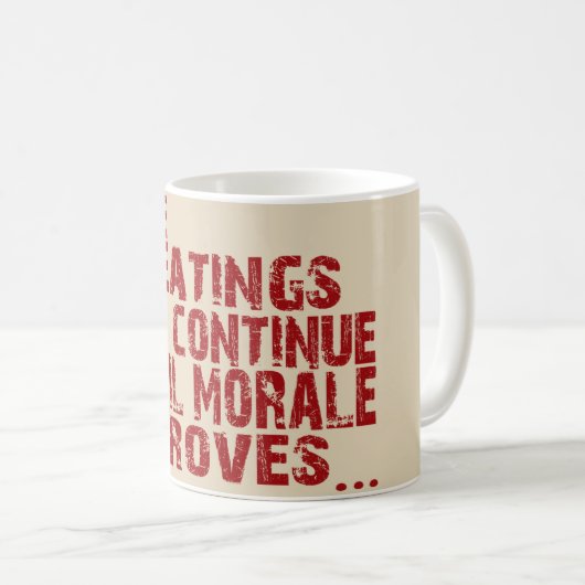 MORALE CUPS KOFFIEMOK (Voorkant rechts)