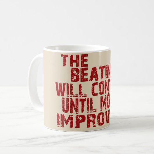 MORALE CUPS KOFFIEMOK (Voorkant links)