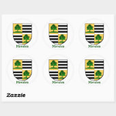 Morales Family Shield Stickers (Vel)