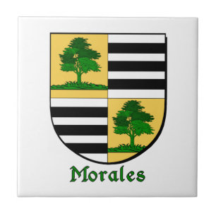Morales Family Shield Tegeltje