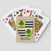 Morales Heraldic Shield Pokerkaarten (Achterkant)