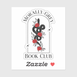Morally Grey Book Club Sticker