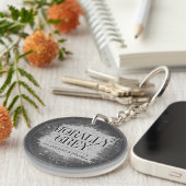 Morally Grey Geen Fase Bookish Reader Splatter Sleutelhanger (Voorkant Rechts)