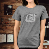 Morally Grey Geen Fase Bookish Reader Splatter Tri-Blend Shirt