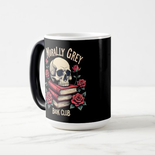 Morally Grey Merch Dark Romance Romantasy Smut Magische Mok (Voorkant links)