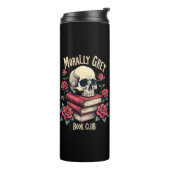 Morally Grey Merch Dark Romance Romantasy Smut Thermosbeker (Gedraaid links)