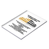 Morals van Chess Benjamin Franklin reflecterende C Notitieboek (Linkerzijde)