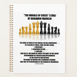 Morals van Chess Benjamin Franklin reflecterende C Planner