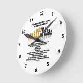 Morals van Chess Benjamin Franklin reflecterende C Ronde Klok (Hoek)