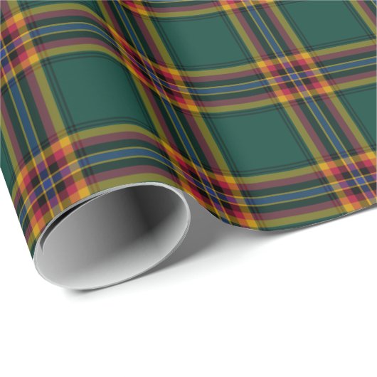 Moran Clan Tartan Ierse geruite patroon Cadeaupapier (Rol Hoek)