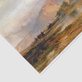 Moran Cliffs of Green River Painting Tissuepapier (Detail)