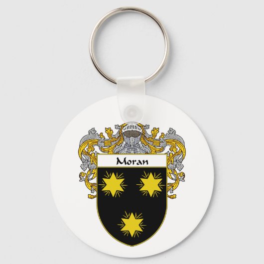 Moran Coat of Arms (Beheerd) Sleutelhanger (Voorkant)