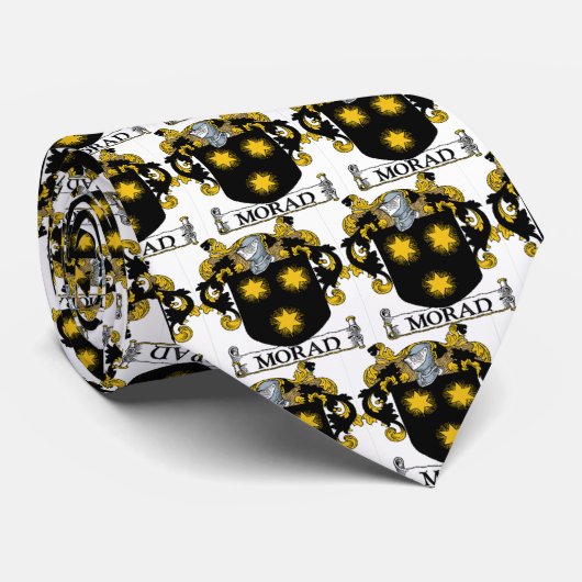 Moran Coat of Arms Stropdas (Opgerold)