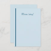 Mòran die Scottish Gaelic neemt, bedankt. Bedankkaart (Voorkant / Achterkant)