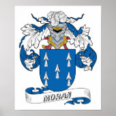 Moran Family Crest Poster (Voorkant)