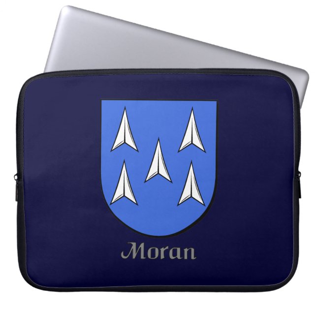 Moran Family Shield Electronics Bag Laptop Sleeve (Voorkant)