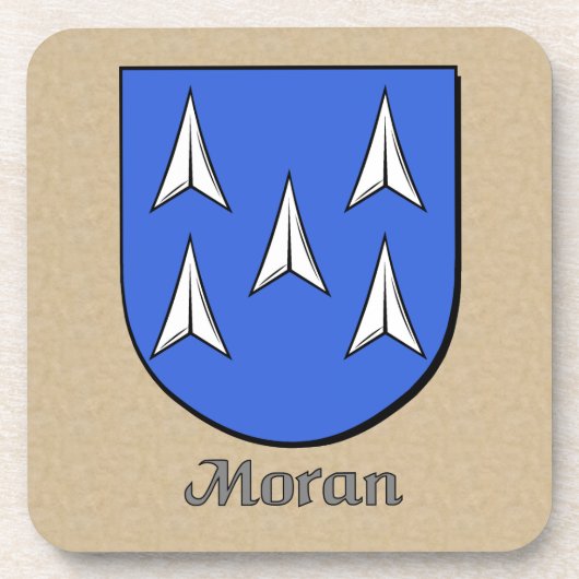 Moran Family Shield Onderzetter (Voorkant)