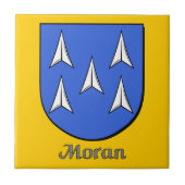 Moran Family Shield Tegeltje (Voorkant)