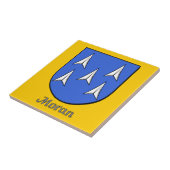 Moran Family Shield Tegeltje (Zijkant)