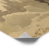 Moran - Half Dome Yosemite 1872 Poster (Hoek)
