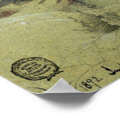 Moran - Index Peak Clark's Fork Wyoming 1892 Poster (Hoek)