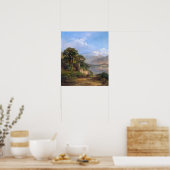 Moran - Meer van Como Poster (Keuken)