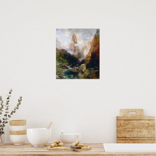 Moran - Mist in Kanab Canyon, Utah Poster (Keuken)