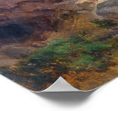 Moran - Mountain Lion in Grand Canyon Poster (Hoek)