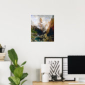 Moran - Nevel in Kanab Canyon, Utah Poster (Thuiskantoor)