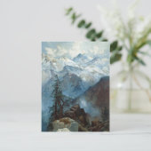 Moran Top van de Sierras Painting Briefkaart (Staand voorkant)