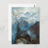 Moran Top van de Sierras Painting Briefkaart (Voorkant / Achterkant)