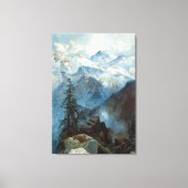 Moran Top van de Sierras Painting Canvas Afdruk (Voorkant)
