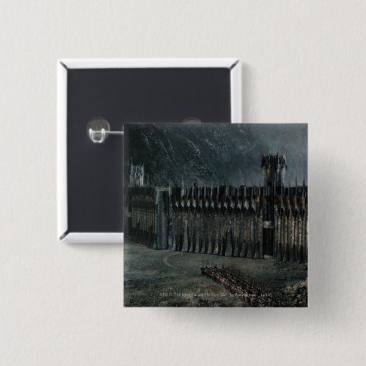 Morannon Vierkante Button 5,1 Cm (Voorkant /achterkant)