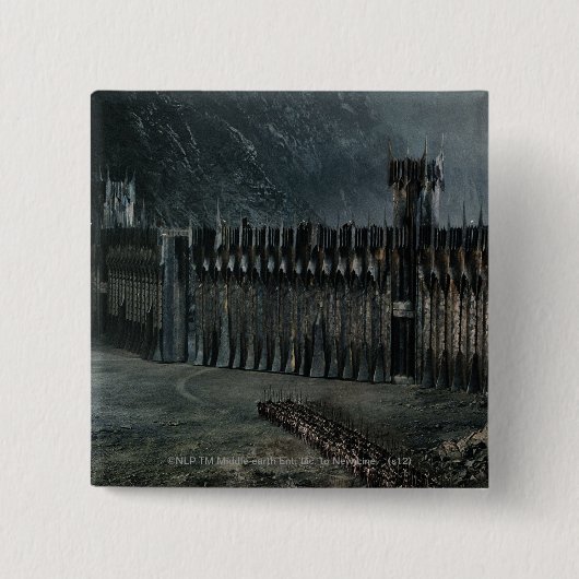 Morannon Vierkante Button 5,1 Cm (Voorkant)