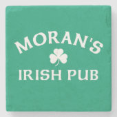 Moran's Ierse Pub Stenen Onderzetter (Voorkant)