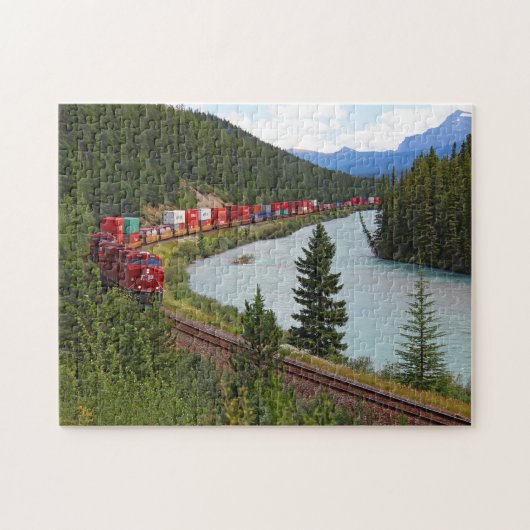 Morant's Curve Train Puzzle Legpuzzel (Horizontaal)