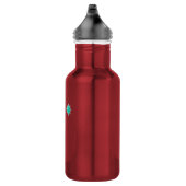 Moravian Star Lijn - Turquoise Waterfles (Rechts)