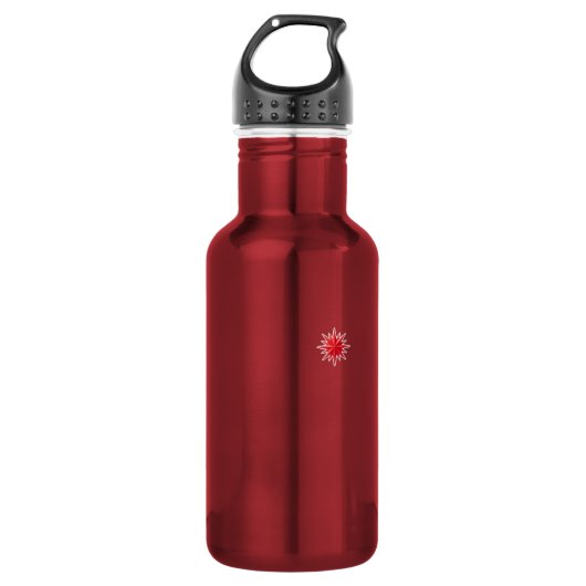 Moravian Star Line - Rood Waterfles (Voorkant)
