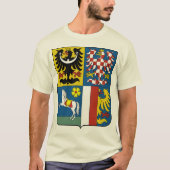 Moravië Silezië, Tsjechië T-shirt (Voorkant)