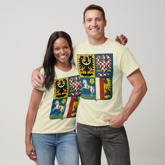 Moravië Silezië, Tsjechië T-shirt (Unisex)