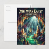 Moravische Karstgrotten Tsjechië Briefkaart (Voorkant / Achterkant)